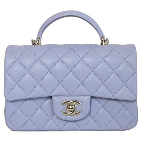 light purple chanel bag|chanel 22 small size.